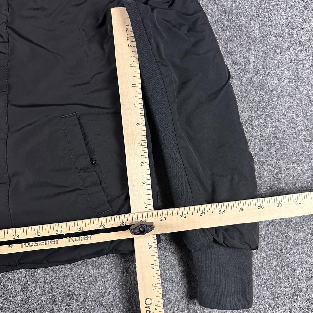 Lululemon Jacket Womens Medium Black Fluffin Awesome Reversible Quilted Fleece - Picture 3 of 10